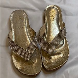 Rhinestone Flip Flops